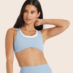 Set Active Light Blue Sports Bra
